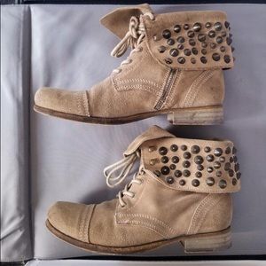 AllSaints Jacks place Military Studded Boots